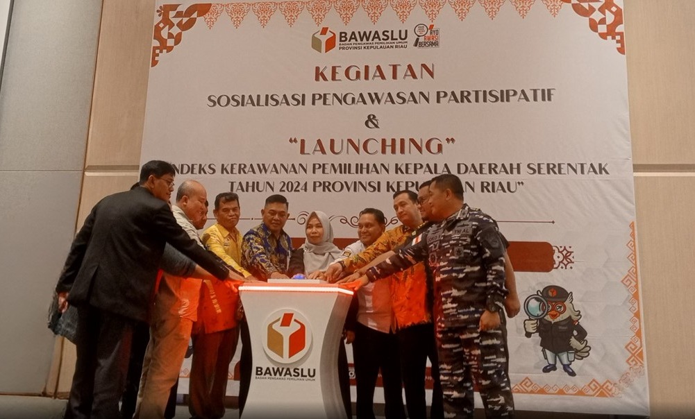 Bawaslu Kepri Luncurkan Indeks Kerawanan Pilkada Serentak 2024