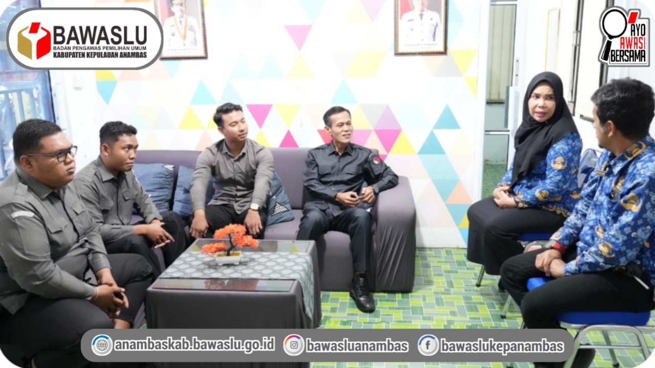 Tingkatkan Sinergitas, Bawaslu Anambas Lakukan Kunjungan ke Kantor Disdukcapil Kabupaten Kepulauan Anambas
