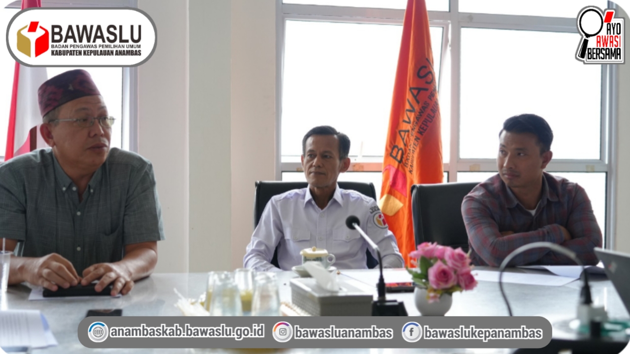 Rapat Rutin Dilingkungan Bawaslu Kabupaten Kepulauan Anambas, Pembahasan Draft MoU Bersama Disdukcapil Anambas