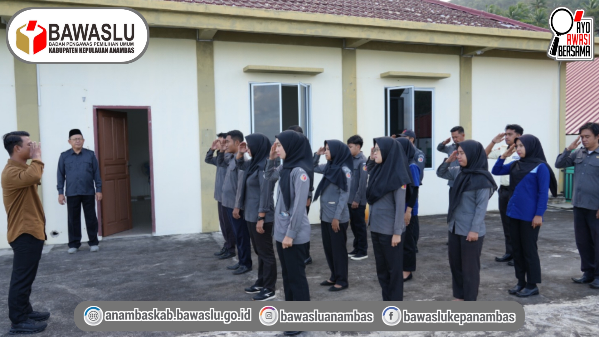 Apel Senin Rutin Kordiv HP2H Bawaslu Anambas Ingatkan Tanggung Jawab Dalam Bekerja 