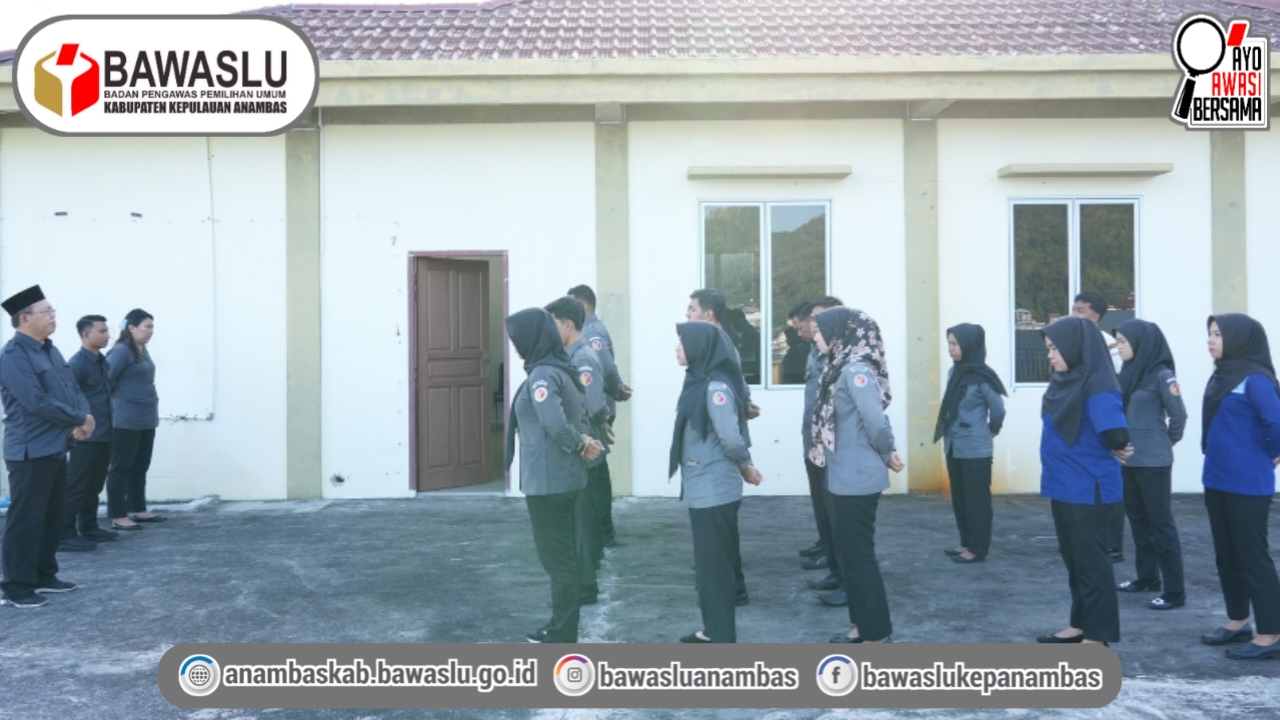 Pimpin Apel Senin Rutin, Kordiv P3S Ingatkan Untuk Tingkatkan Kreativitas Untuk Laksanakan Program Kegiatan Dimasa Efisiensi