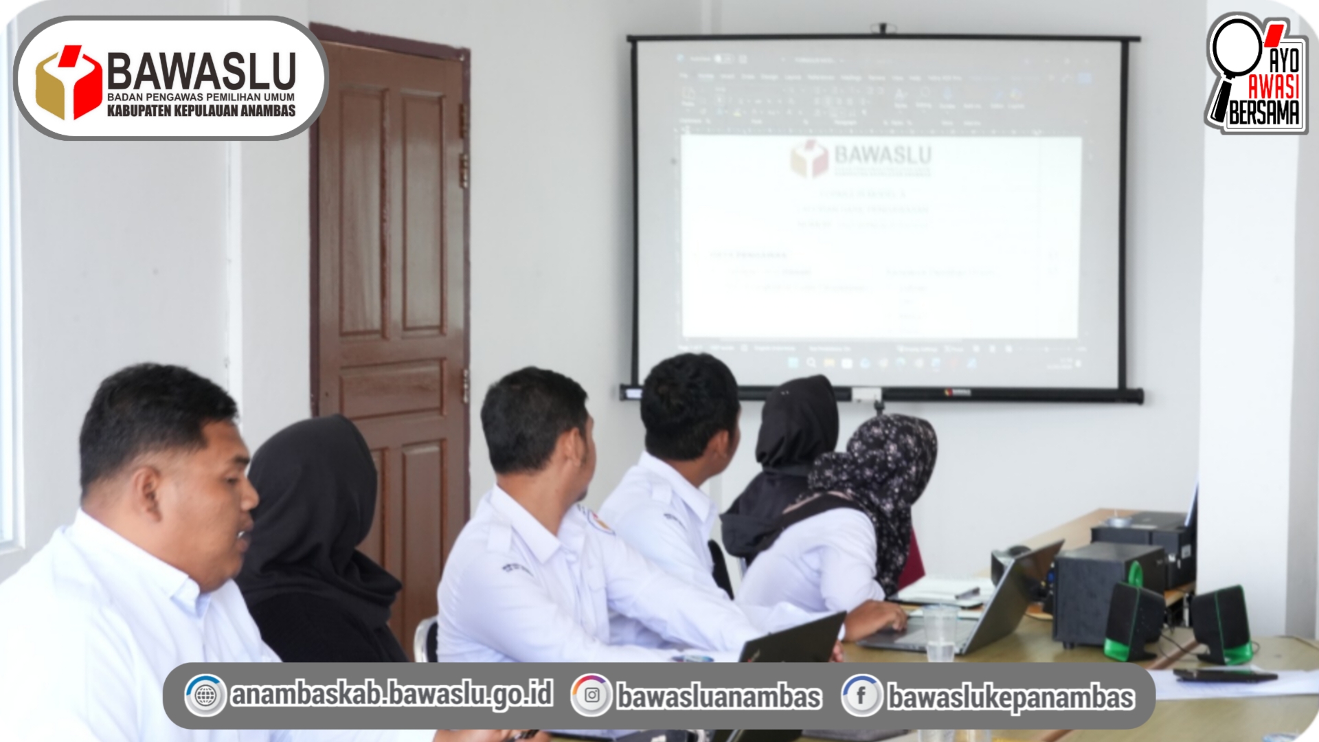 Tingkatkan Kualitas Administrasi, Bawaslu Kepulauan Anambas Gelar Diskusi Internal Kilas Balik Form-A