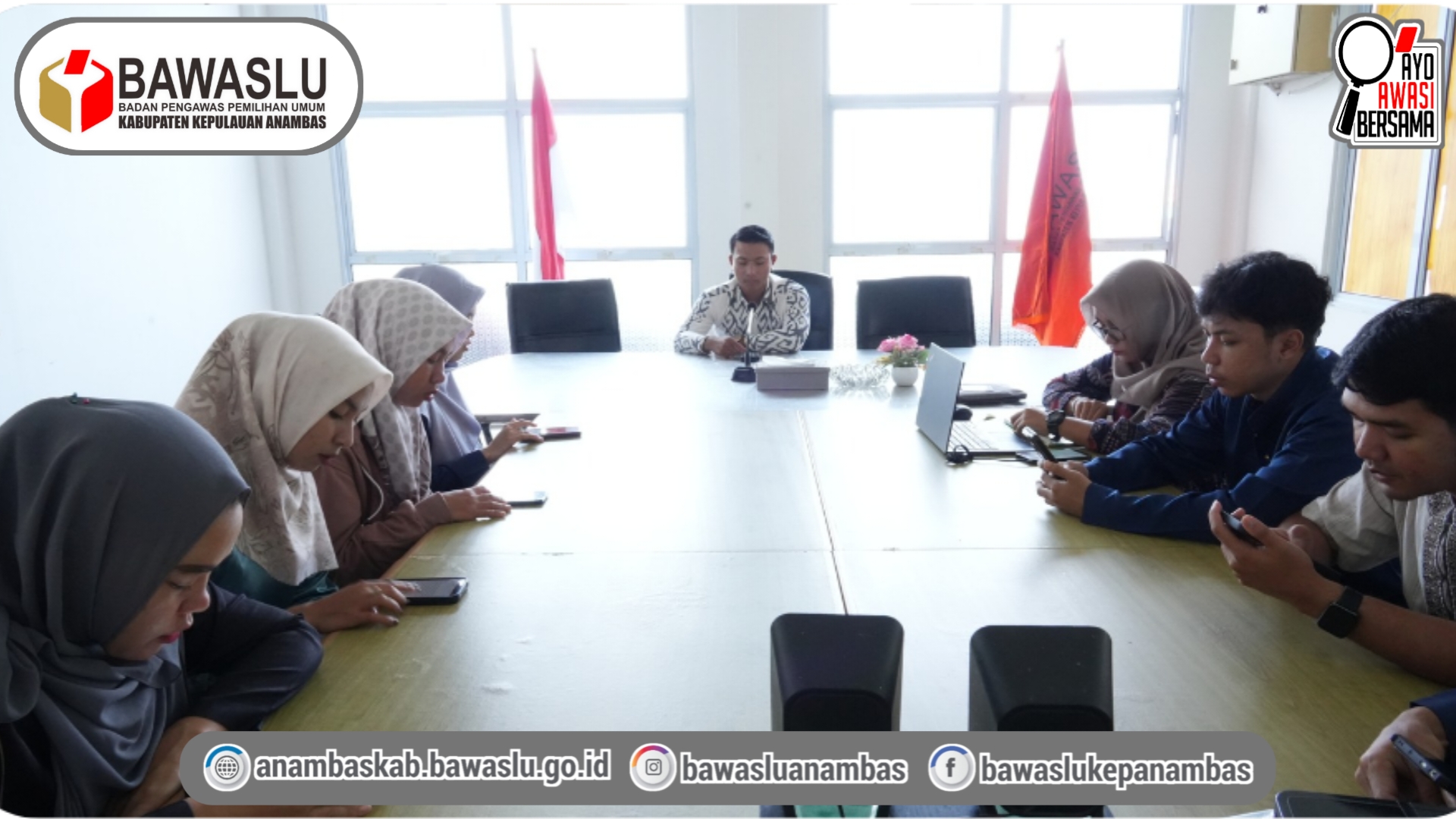 Ramadhan Penuh Berkah, Bawaslu Anambas Isi Agenda 'Jumat Sehati' dengan Pembacaan Surat Yasin