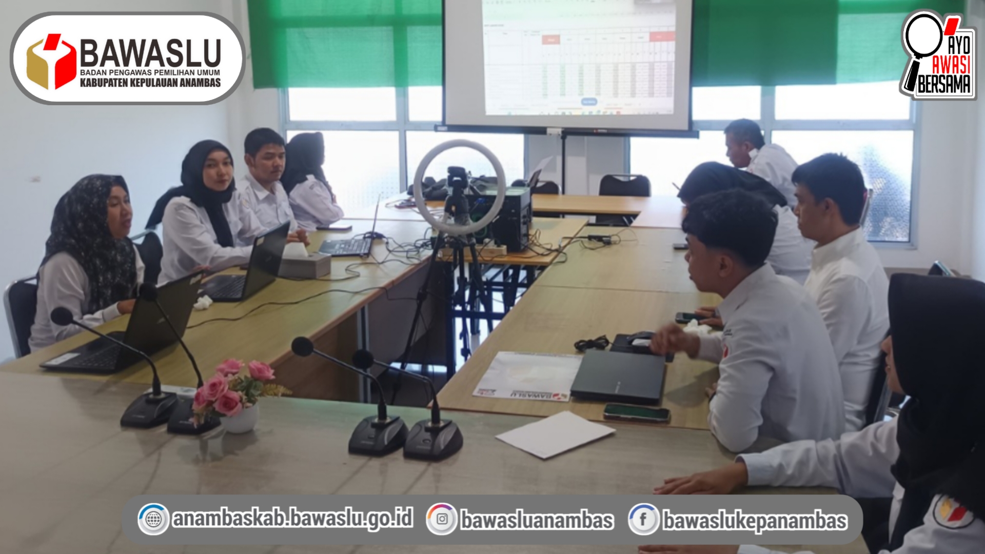 Tingkatkan Etos Kerja & Harmonisasi Hasil Kinerja Semakin Optimal, Bawaslu Anambas Gelar Diskusi Internal EPIK Episode 5