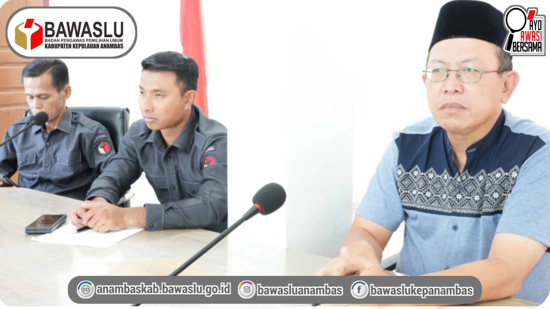Bawaslu Anambas Gelar Ngabuburit Pengawasan: Perkuat Sinergitas Demi Data Pemilih Akurat