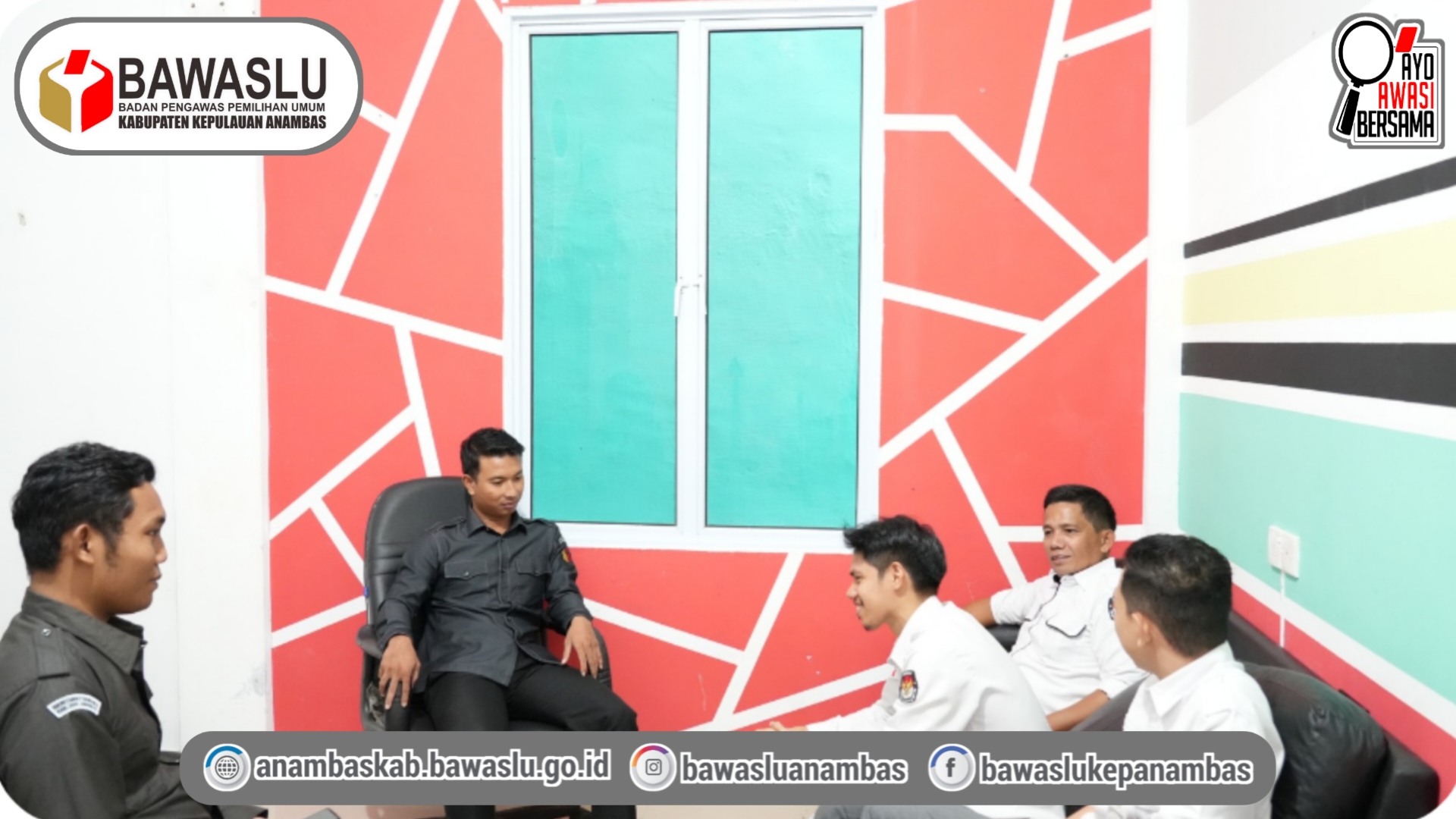Bawaslu Anambas Terima Kunjungan Koordinasi KPU Anambas Terkait PDPB Triwulan I Tahun 2026