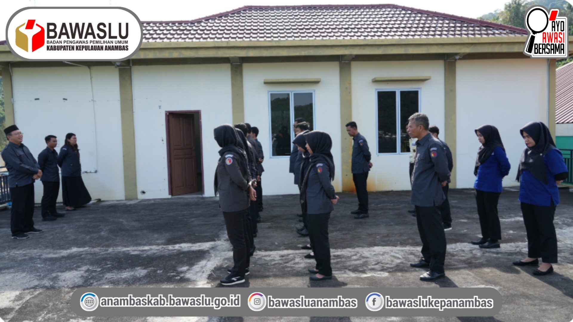 Jaga Etos Kerja di Bulan Ramadhan, Bawaslu Anambas Gelar Apel Rutin
