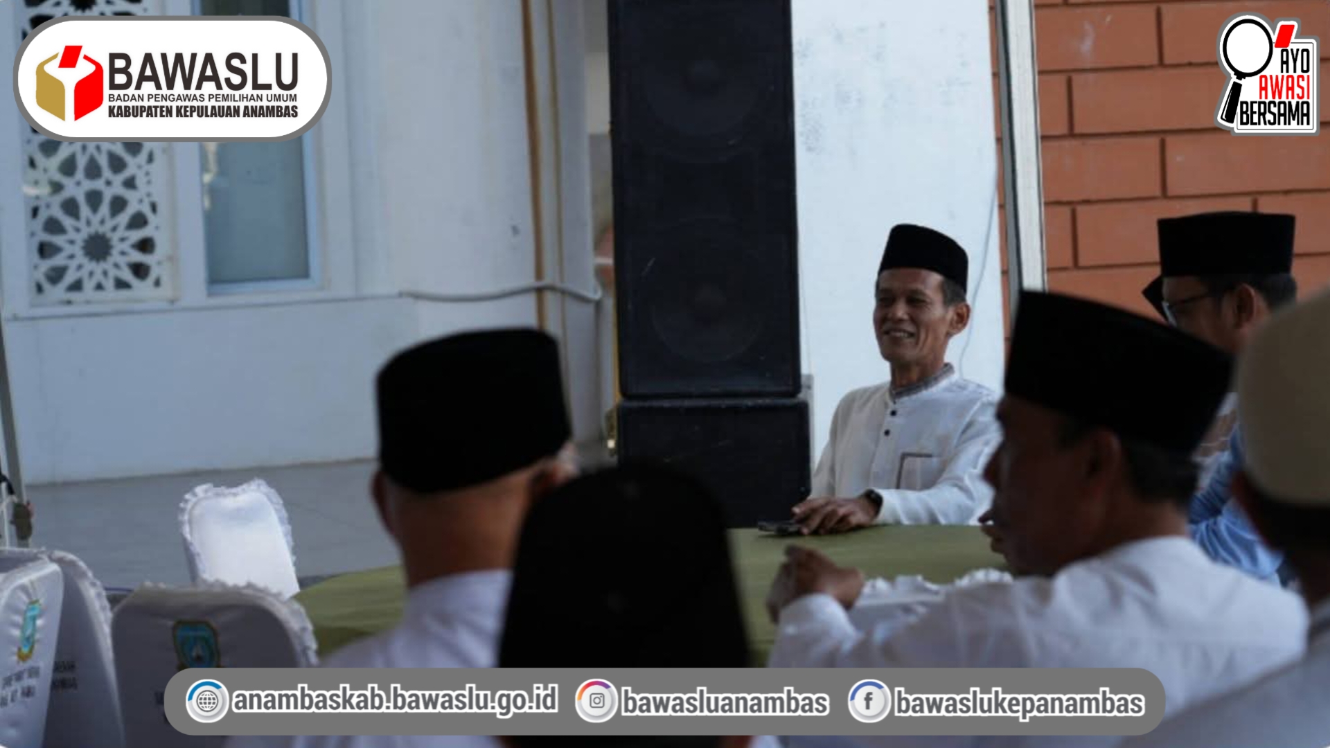 Ketua Bawaslu Anambas Hadiri Peringatan Satu Tahun Kepemimpinan Aneng-Raja Bayu