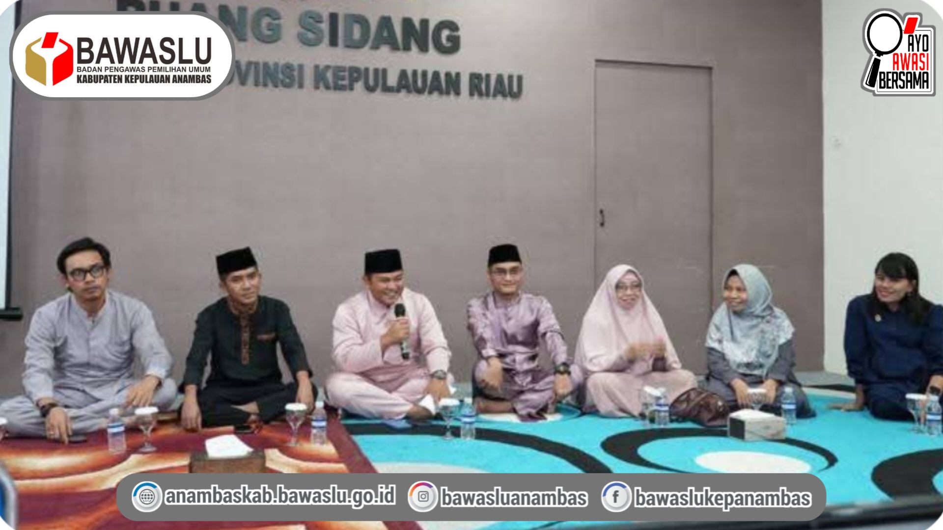 Bawaslu Anambas Ikuti Refleksi Kelembagaan "Ngabuburit Pengawasan Bawaslu Provinsi Kepulauan Riau" Secara Daring
