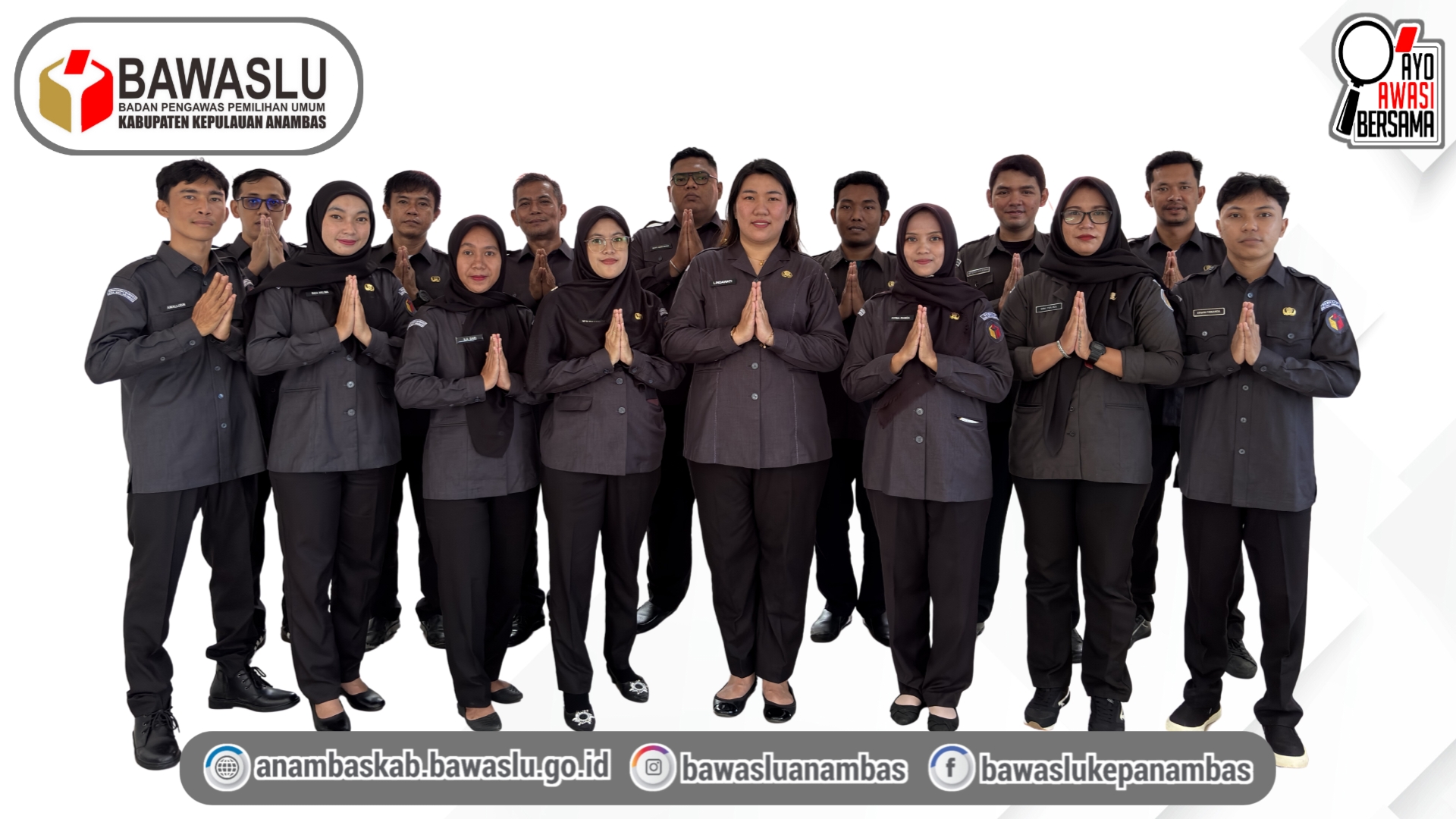 Rayakan Kemenangan dengan Kesucian Hati, Sekretariat Bawaslu Anambas Sampaikan Ucapan Selamat Idul Fitri 1447 H