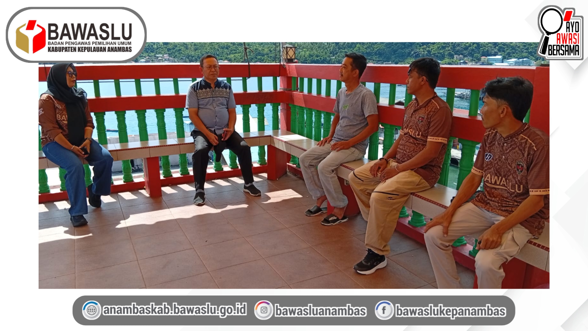 ​Perkuat Pengawasan Partisipan, Bawaslu Kepulauan Anambas Gandeng Tokoh Agama Buddha