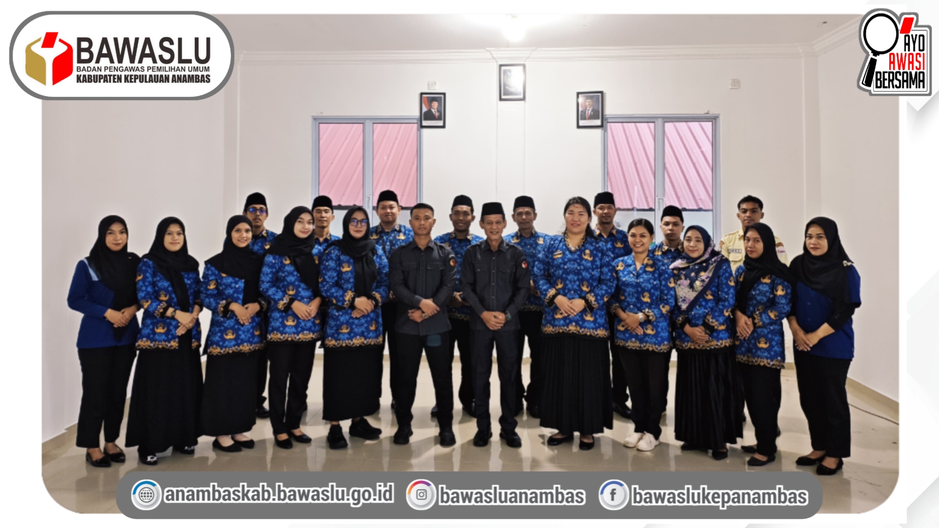Peringati Hari Lahir Pancasila, Bawaslu Kepulauan Anambas Gelar Upacara