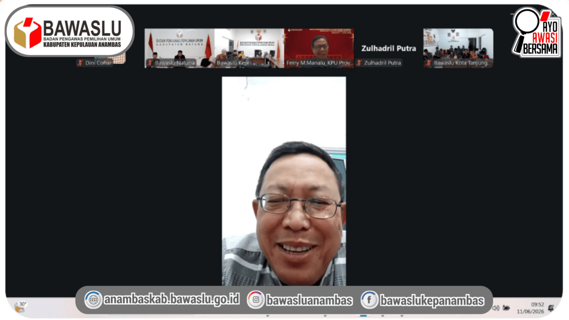 Perkuat Sinergi, Bawaslu Anambas dan Bawaslu Kepri Bedah Pemutakhiran Data Parpol Berkelanjutan