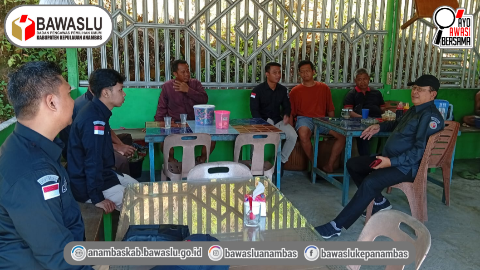 Bawaslu Anambas Gencarkan Sosialisasi Posko Aduan Masyarakat PDPB