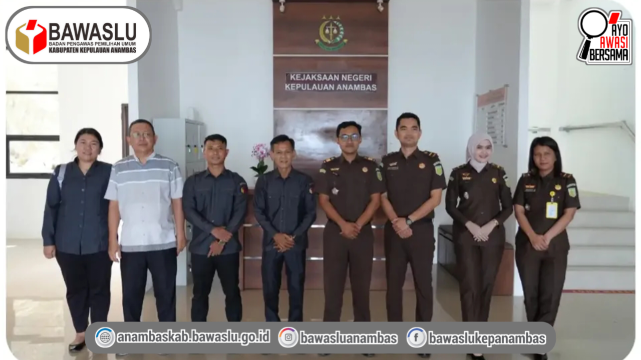 Bawaslu Anambas Kunjungi Kejaksaan Negeri Kepulauan Anambas, Bahas Draf Perjanjian Kerja Sama Kelembagaan