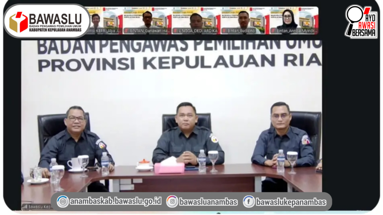 Sekretariat Bawaslu Kepulauan Anambas Ikuti Pembukaan Orientasi PPPK Bawaslu Provinsi Kepulauan Riau