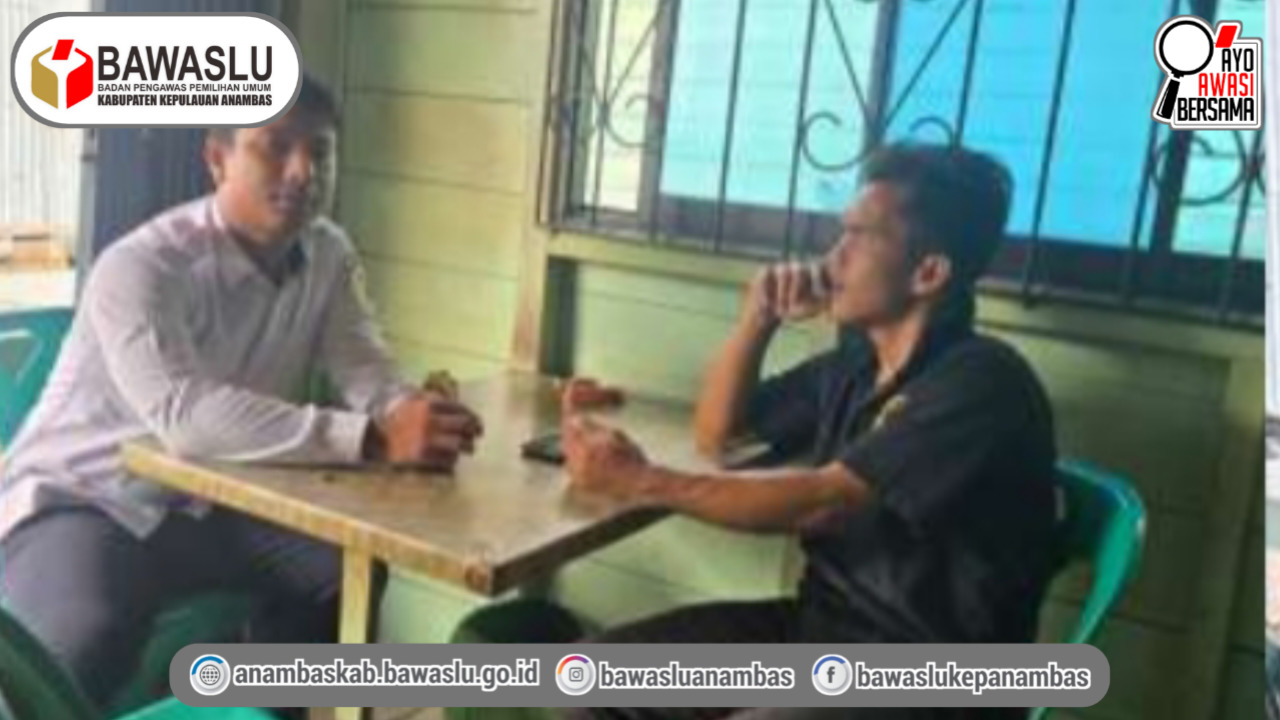 Perkuat Pengawasan Partisipatif Pemuda, Bawaslu Anambas Gelar Konsolidasi Demokrasi Bersama Perwakilan Anggota KNPI