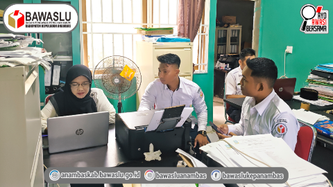 Kawal Hak Pilih Masyarakat, Bawaslu Anambas Sosialisasikan Posko Aduan PDPB di Desa Tiangau