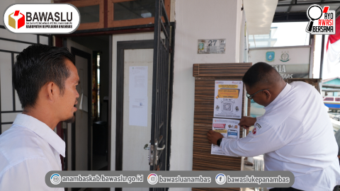 Tingkatkan Literasi Hukum Masyarakat, Bawaslu Anambas Sosialisasikan Website JDIH di Desa Sri Tanjung