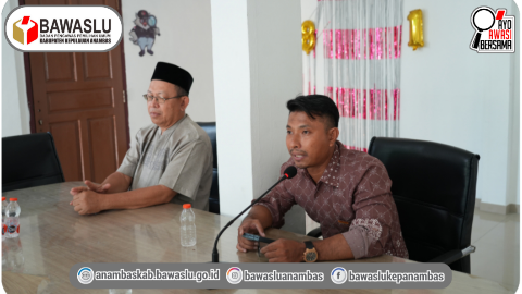 Bawaslu Kepulauan Anambas Gelar Kajian Hukum Membedah Potensi Pelanggaran Pemilu dan Pilkada