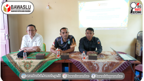 Wujudkan Pemilu Inklusif, Bawaslu Anambas Gelar Sosialisasi Hak Pemilih Disabilitas di SLBN Anambas
