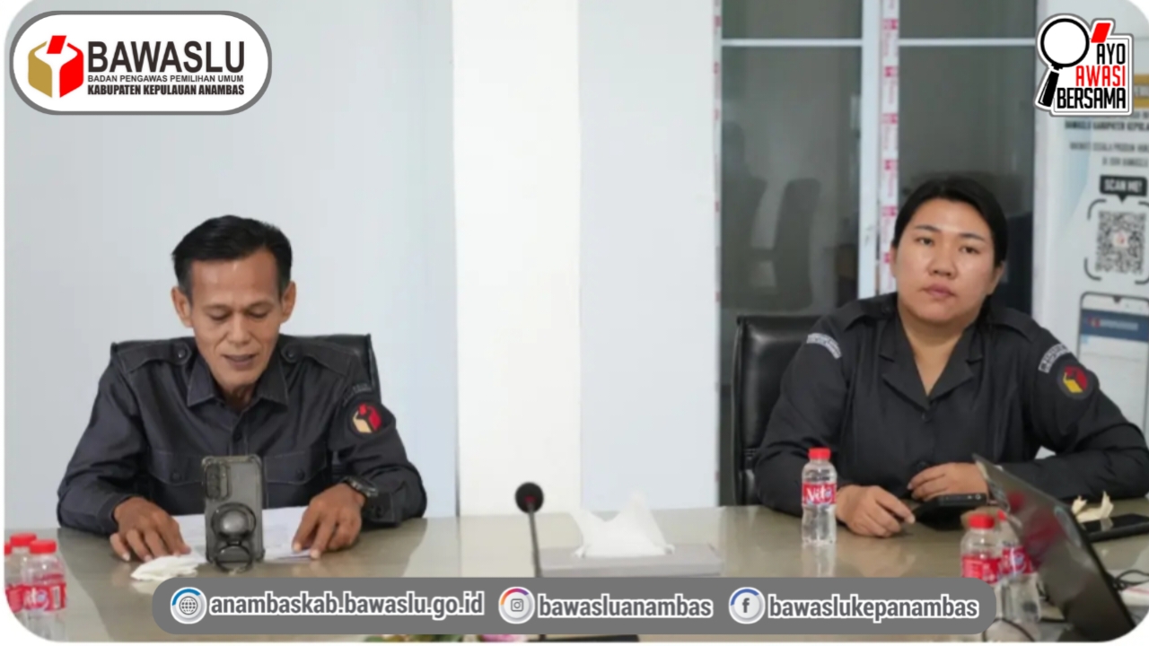 Wujudkan Lembaga Akuntabel, Bawaslu Kepulauan Anambas Gelar Edukasi Kepatuhan Pelaporan Pajak Individu dan Lembaga