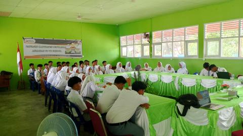 sosialisasi pengawasan bawaslu go to school