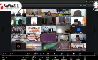 Perkuat Pemahaman, Bawaslu Anambas Ikuti Rapat Strategi Konsolidasi Demokrasi Yang Dilaksanakan Bawaslu RI