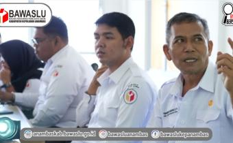 Bedah Mekanisme Penetapan Temuan Dugaan Pelanggaran Pemilihan, Bawaslu Anambas EPIK Episode 4