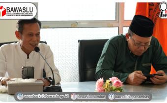 Ngabuburit Pengawasan, Bawaslu Anambas Lakukan Evaluasi Pembentukan Badan Ad Hoc Sebagai Bahan Refleksi