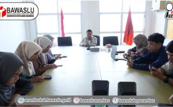 Ramadhan Penuh Berkah, Bawaslu Anambas Isi Agenda 'Jumat Sehati' dengan Pembacaan Surat Yasin