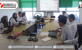 Tingkatkan Etos Kerja & Harmonisasi Hasil Kinerja Semakin Optimal, Bawaslu Anambas Gelar Diskusi Internal EPIK Episode 5