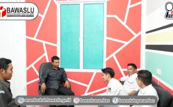 Bawaslu Anambas Terima Kunjungan Koordinasi KPU Anambas Terkait PDPB Triwulan I Tahun 2026