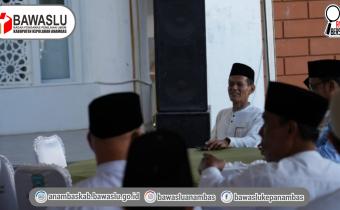 Ketua Bawaslu Anambas Hadiri Peringatan Satu Tahun Kepemimpinan Aneng-Raja Bayu