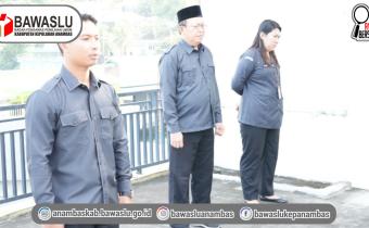 Bawaslu Anambas Gelar Apel Rutin, Kordiv HP2H Tekankan Pengawasan Pemutakhiran Data Pemilih Berkelanjutan