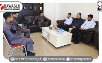 Perkuat Pengawasan, Bawaslu Anambas Gelar Konsolidasi Demokrasi Bersama Kejaksaan Negeri Terkait Dinamika Politik