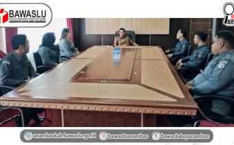 Jaga Netralitas ASN Bawaslu Anambas Lakukan Konsolidasi Bersama Pemerintah Daerah