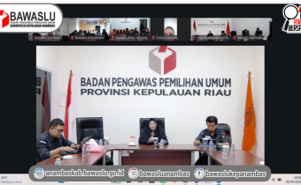 Tingkatkan Kapasitas, Bawaslu Kepulauan Anambas Ikuti Klinik Penanganan Pelanggaran Pemilu Edisi 4