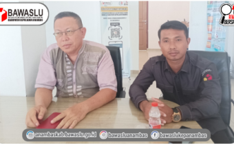 Bawaslu Kepulauan Anambas Hadiri Rapat Koordinasi 'Jumat Sehati & Jumpa Berlian' Secara Daring