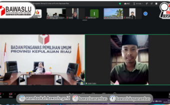 Bawaslu Anambas Ikuti Rakor Daring Divisi P2H Bawaslu Kab/Kota Se-Provinsi Kepri