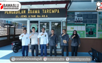 Perkuat Sinergi Pengawasan, Bawaslu Anambas dan PA Tarempa Bahas Hak Pilih Warga Menikah di Bawah Umur
