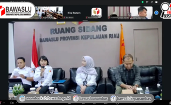 Tingkatkan Pemahaman Jaminan Sosial Pegawai, Sekretariat Bawaslu Anambas Ikuti Sosialisasi PT Taspen
