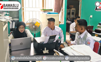 Kawal Hak Pilih Masyarakat, Bawaslu Anambas Sosialisasikan Posko Aduan PDPB di Desa Tiangau