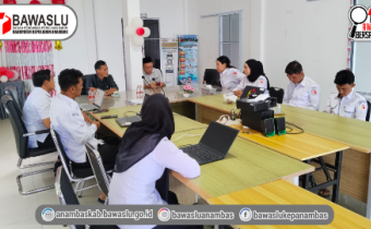 Bawaslu Kepulauan Anambas Gelar Rapat Rutin, Bahas Evaluasi Kinerja dan Persiapan Video Edukasi "Bawaslu Membelajarkan"