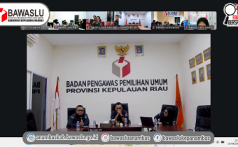 Berbagi Pengalaman Penanganan Pelanggaran Pilkada 2024, Bawaslu Anambas Jadi Narasumber Klinik Penanganan Pelanggaran Edisi 6