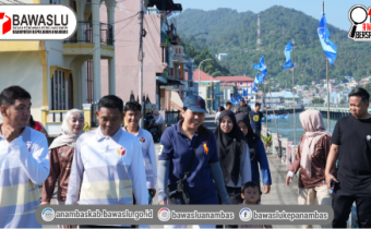 Bawaslu Kepulauan Anambas Gelar ‘Jumat Sehati’ Lewat Jalan Santai, Pererat Kebersamaan Pegawai