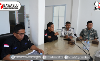 Bawaslu Kepulauan Anambas Gelar Evaluasi Pengawasan PDPB, Perkuat Transparansi Data Pemilih