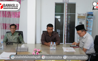 Bawaslu Anambas Ikuti Rakor Persiapan Monev Keterbukaan Informasi Publik 2026