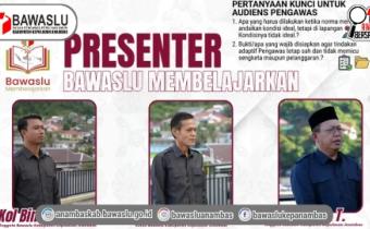 Perkuat Kepastian Hukum dan Pelindungan Hak Pilih, Bawaslu Anambas Gelar Program "Bawaslu Membelajarkan Vol. 2"