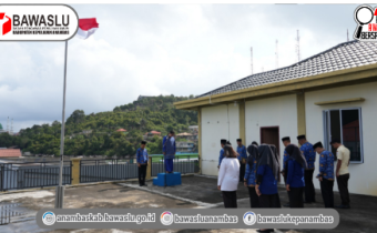 Perkuat Nilai Kebangsaan, Bawaslu Kabupaten Kepulauan Anambas Laksanakan Upacara Peringatan Hari Kesaktian Pancasila